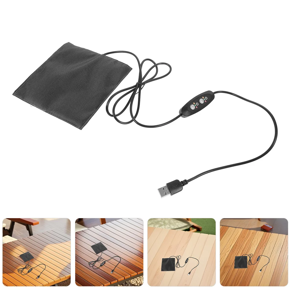 

Small Animal Heating Pad USB Operated Safe Comfortable Warm Mat for Hamsters Guinea Pigs Rabbits Birds Squirrels Winter Care