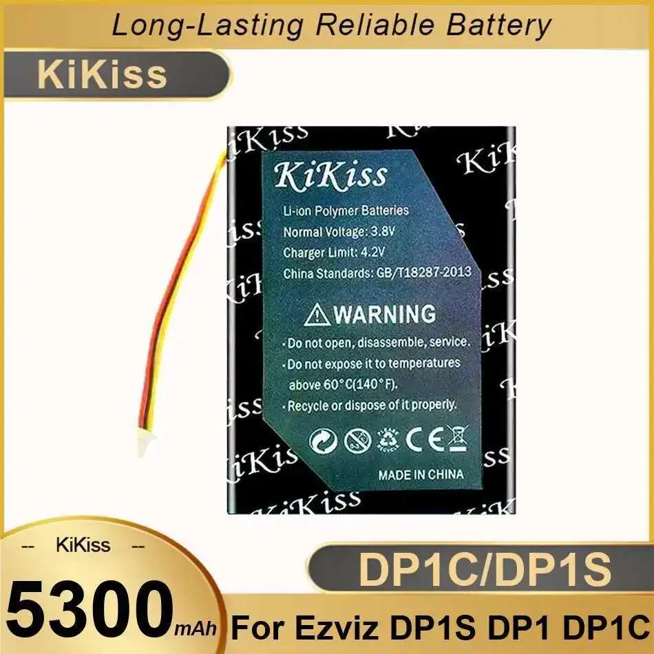 

Lightweight 5300Mah DP1C DP1S Premium Replacement Smart Camera Battery For Ezviz DP1