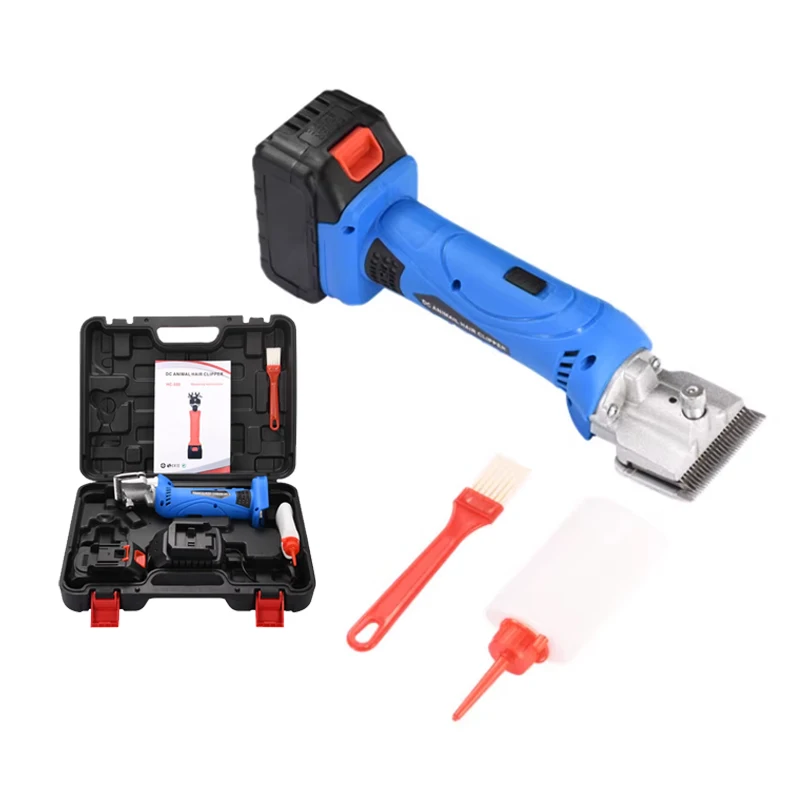 Wireless 6 Speed 35 Teeth Electric Horse Hair Shears Pet Machine Scissors Shearing Supplies for 18V