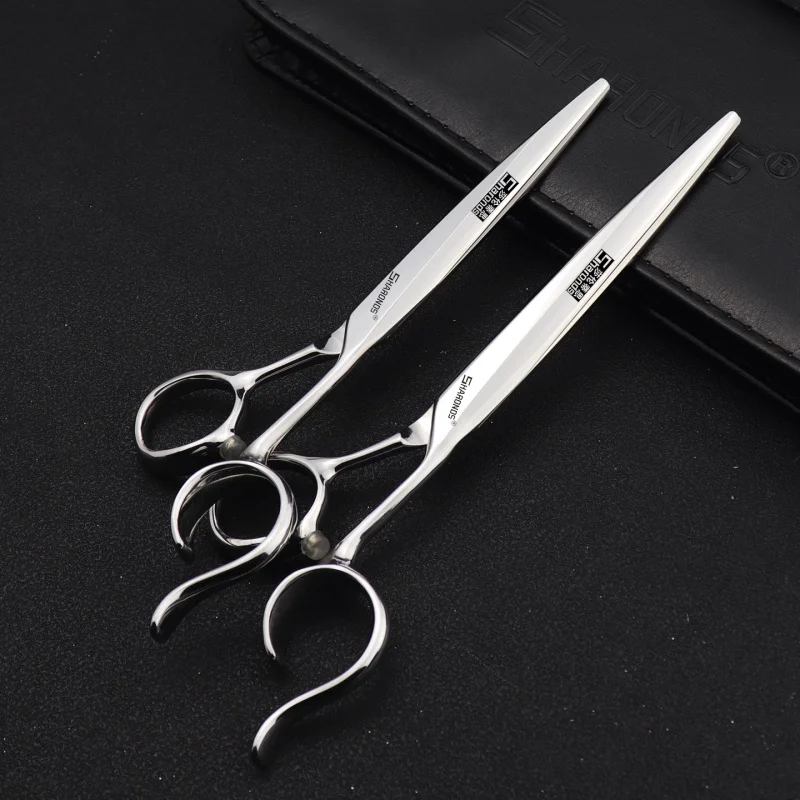 NEW 6/6.5-inch Barber Scissors Professional CNC Flat Cut Scissors Set, Hairstylist Specific Cutting Set Screwless Haircut