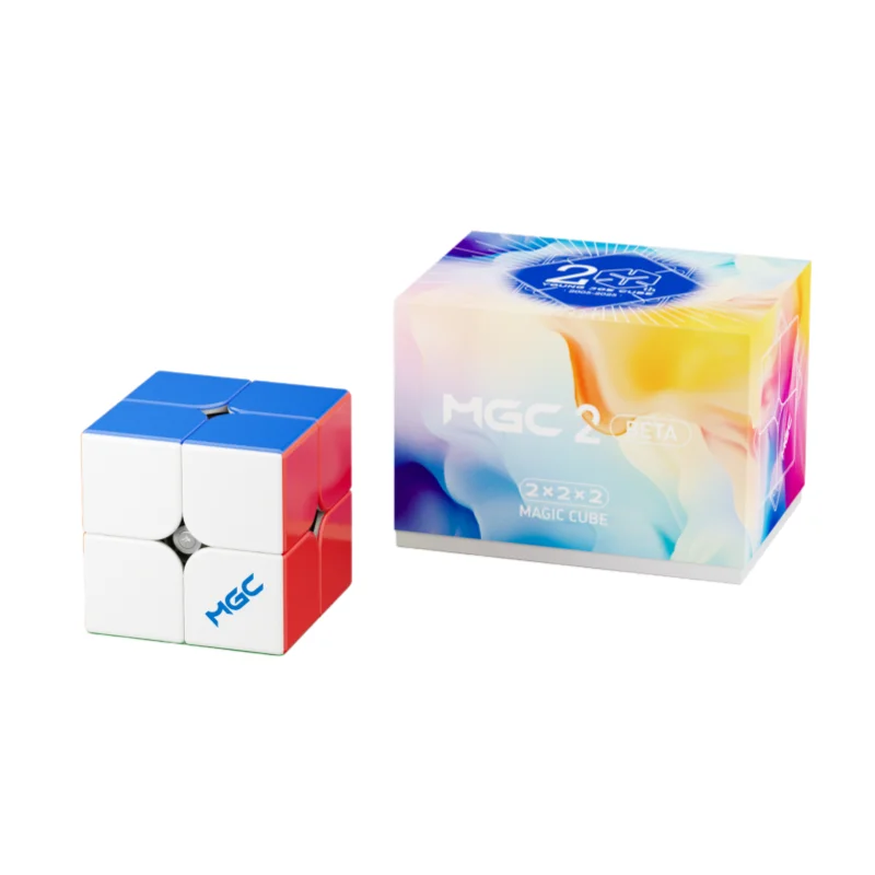 

YJ MGC Beta 2x2 Omni Postitioning Aurora Magic Cube YongJun MGC Beta 2x2 Speed Cube Puzzle Toys Kid Gift Cubo Magico Puzzle
