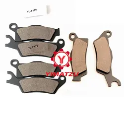 ATV Parts Front and Rear Brake Pads Set for Can Am Outlander 450 500 Max 650 800 R 1000 4X4 EFI STD DPS XT ATV 2012-2020