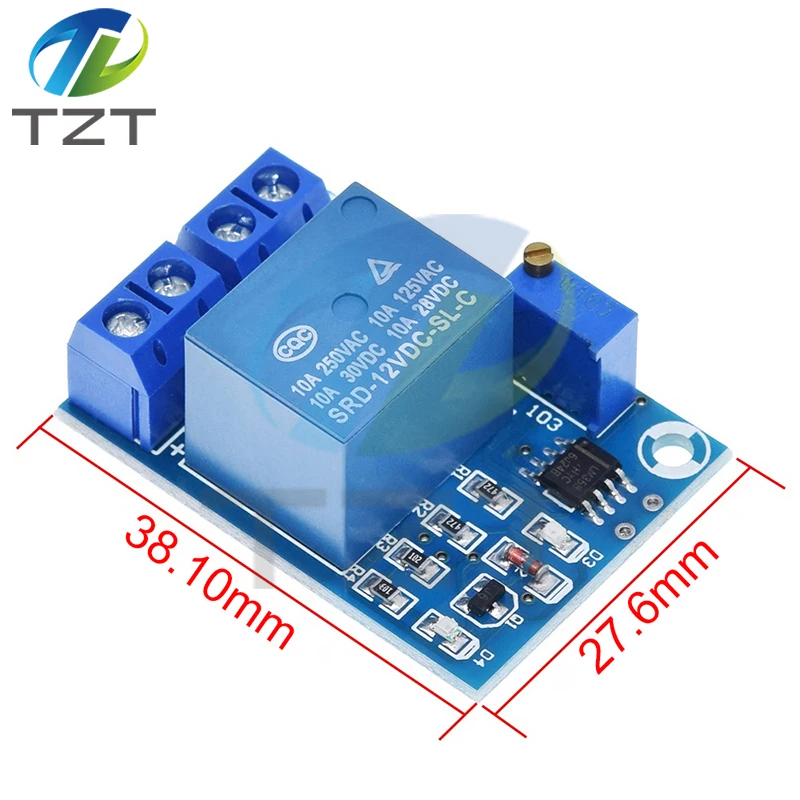 DC 12V Battery Undervoltage Low Voltage Cut off Automatic Switch Recovery Protection Module Charging Controller Protection Board