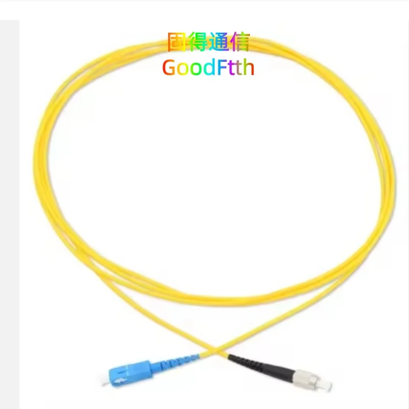 

Patch Cord Lead SC to FC SM G655 Simplex Cable Jumper GoodFtth