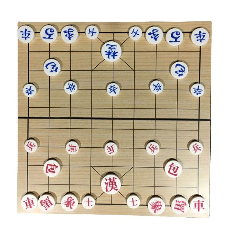 Xiangqi-juego de ajedrez GANGGI para niños, tablero plegable portátil de 25x25cm, desarrollo IQ EQ, juegos Janggi Chessman, Corea del Sur