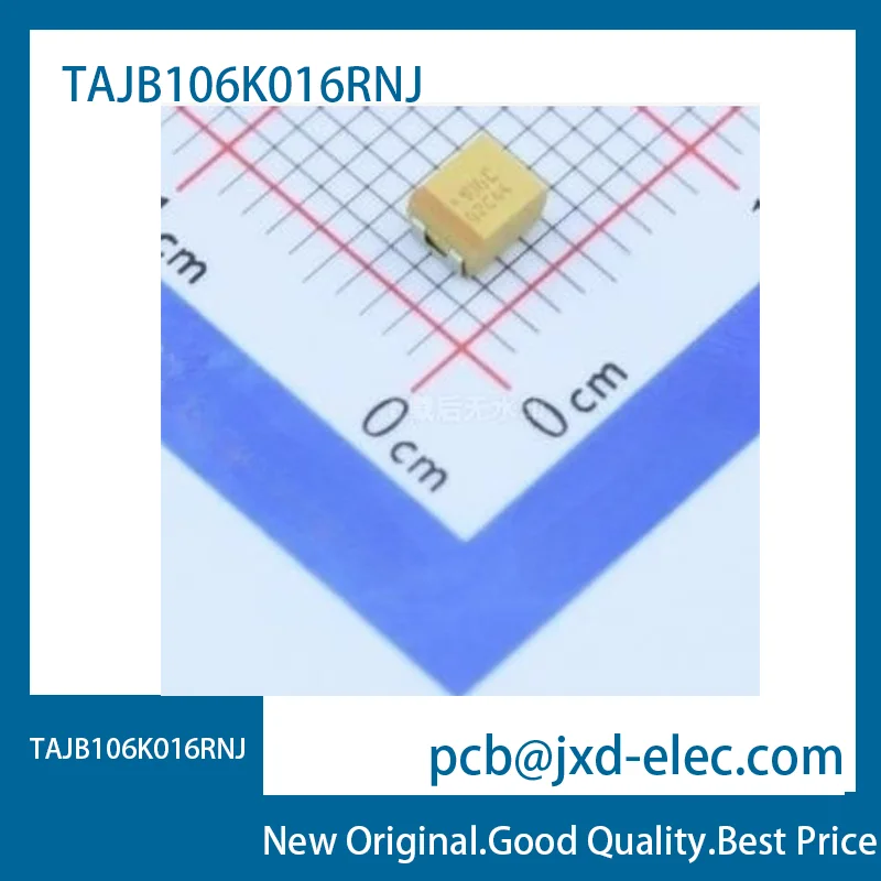 Tantal type B, AVX TAJB106K016RNJ 10uF ±10% 16V