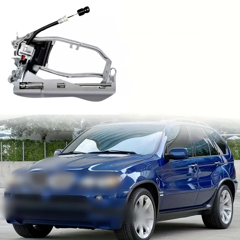 

1pcs For BMW X5 E53 1999-2006 Front Right Door Handle Carrier Mechanism Replacement Car Exterior Accessories 51218243616