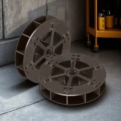 2Pcs Fengshui Water Wheel Mini Water Wheel Decor for DIY Zen Garden Fountain Accessories Micro Landscape Ornament Scene Layout