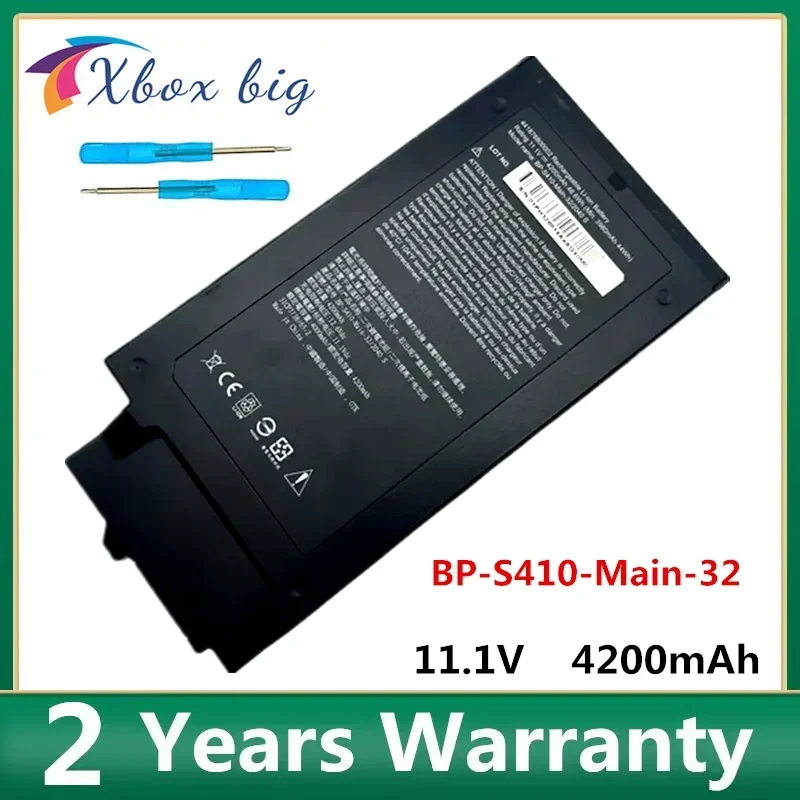 

Новый аккумулятор для ноутбука BP-S410-2nd-32/2040 S BP-S410-Main-32/2040 S для полуфазного ноутбука GETAC S410, 11,1 В, 4200 мАч