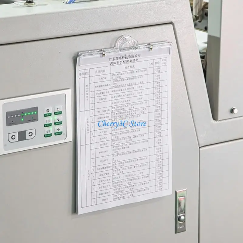 83ce Long Clip Clear Acrylics Paper Clamp Document Document Document Clip