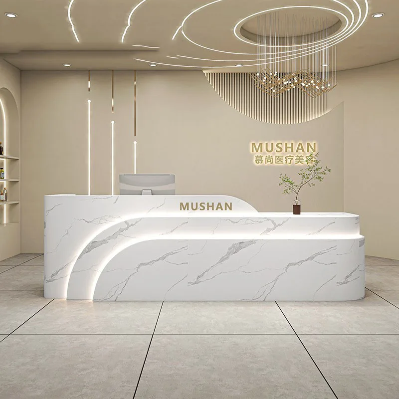 

Luxury Front Reception Desk Cash Counter Commercial Conference Modern Reception Desk Escritorios De Oficina Furniture Counter