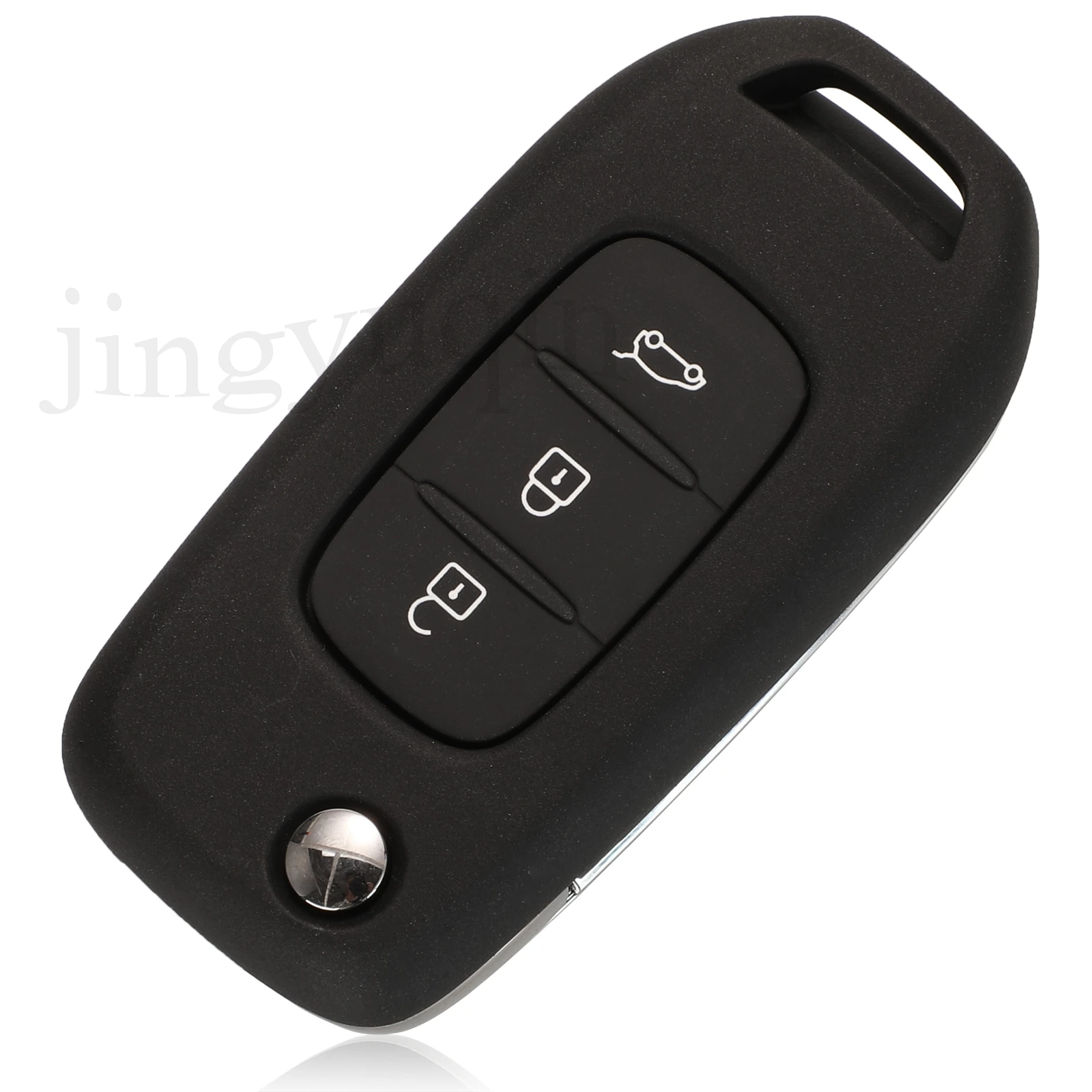 jingyuqin 5PCS/Lot Original Remote Smart Car Key For Renault Kadjar Captur 3 Buttons 4A PCF7952E Chip 433.93Mhz FSK