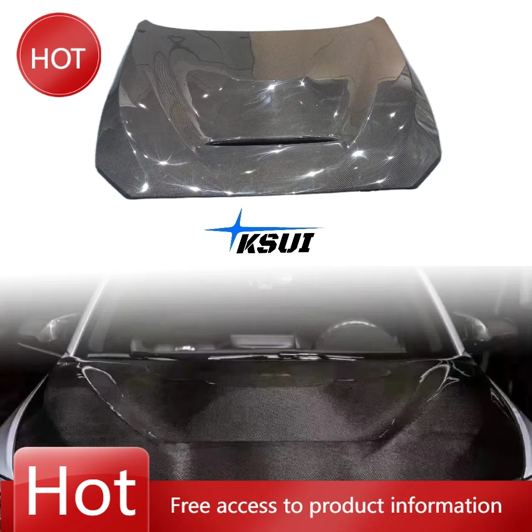 

Высококачественный капот двигателя в стиле GTS из углеродного волокна для 2 серии F22, передний бампер, вентиляционный капот двигателя, комплект кузова