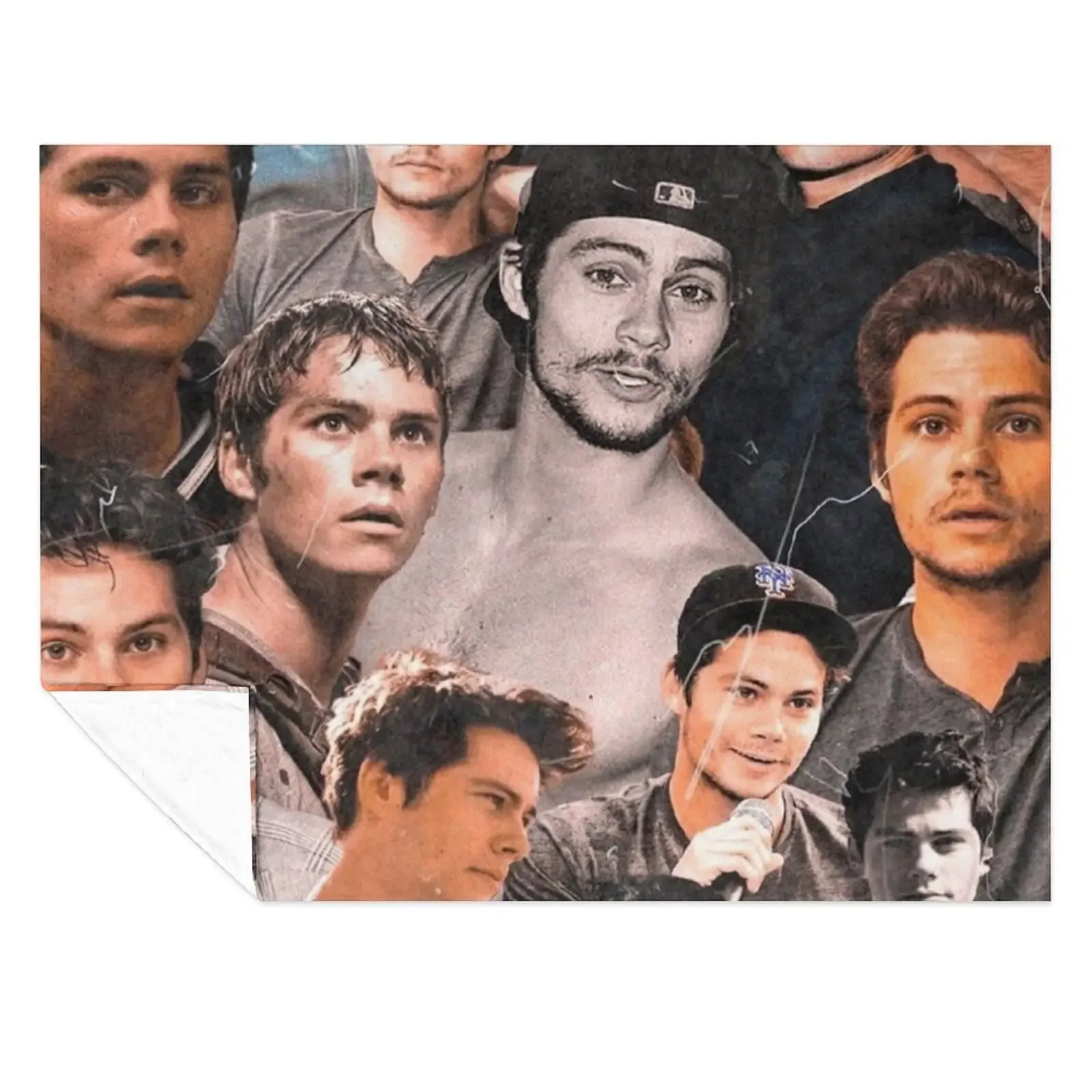 

Dylan collage Throw Blanket Giant Sofa for sofa For Decorative Sofa Furrys Blankets