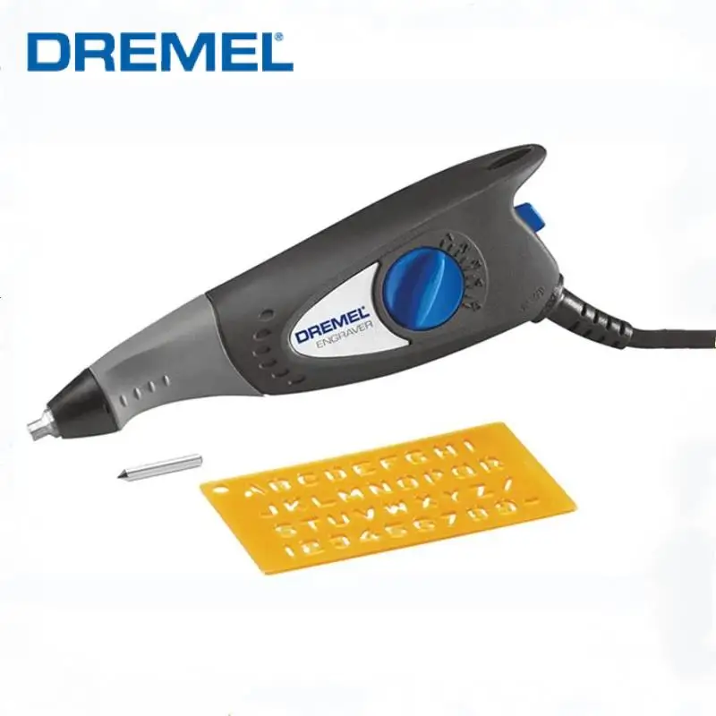 

Dremel 290 Electric Engraver Mini Engraving Pen Device with Replaceable Carbide Tip for Glass Ceramic Metal Plastic Wood Leather