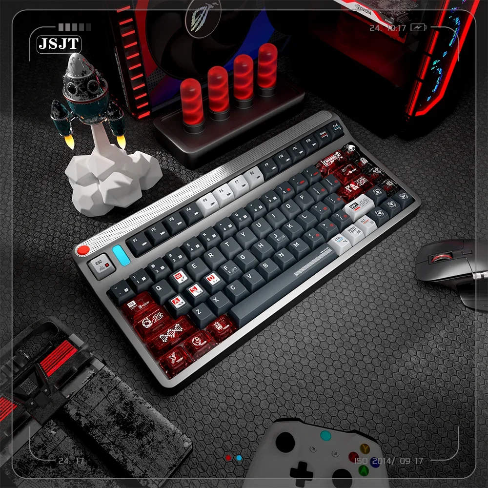 Lunar program keycap PBT sublimation PC transparent original factory height