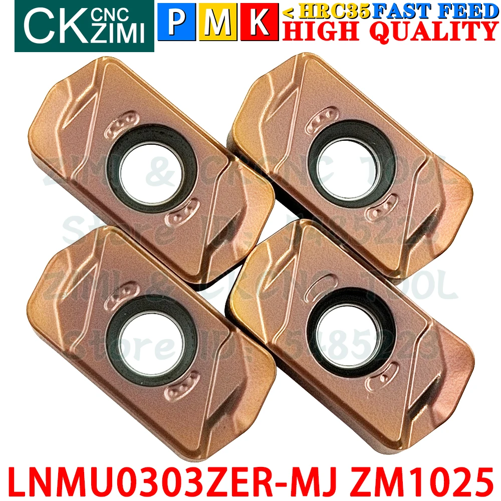 

LNMU0303ZER-MJ ZM1025 LNMU 0303 ZER MJ Твердосплавные вставки Фрезерные вставки с быстрой подачей Токарно-фрезерный станок с ЧПУ по металлу для торцевой фрезы LNMU0303 LNMU 0303 LNMU03R