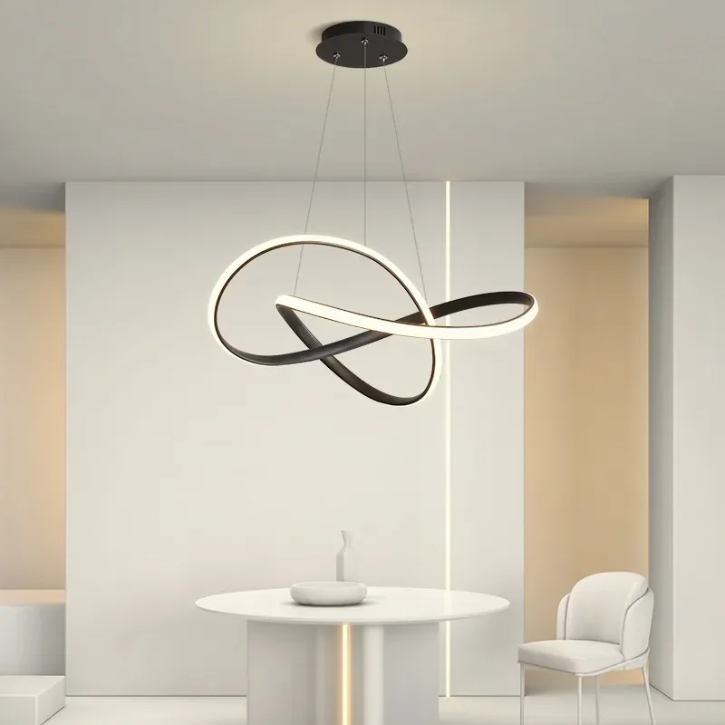 

Nordic Art Led Pendant Lamp Suspension Hanging Light Ceiling Chandelier For Dining Living Room