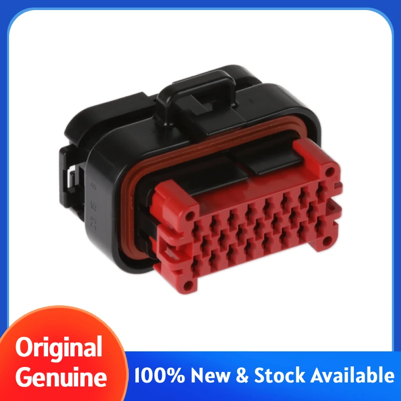 770680-1,Female Terminal Housing,Wire-to-Board,23P,Fully Shrouded,776087-1,Right Angle,Centerline 0.157 in,AMPSEAL,770680-4