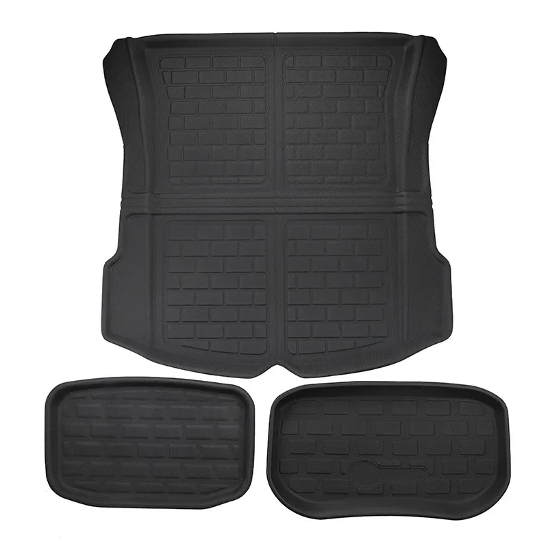 

Front and Rear Trunk Mats TPR 3D Laminated Foot Mat Modification Accessories