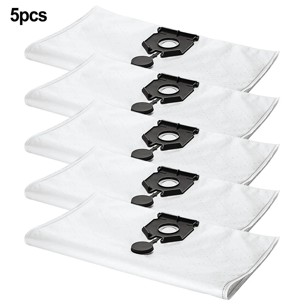 5pcs Vacuum Cleaner Bags For Karcher 2.889-154.0 NT 30/1 30 L 30L Vacuum Cleaner Dust Bags Household Supplies Cleaning Tools