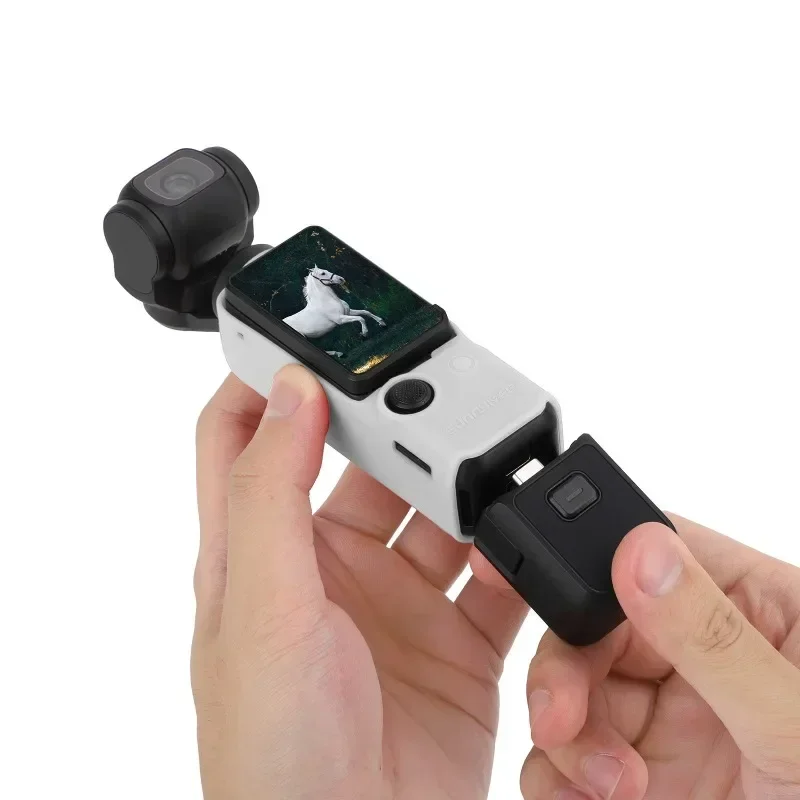 เคสป้องกันซิลิโคนนิ่มสำหรับ DJI OSMO Pocket 3, อุปกรณ์เสริมกิมบอลกันตกสามารถซักได้