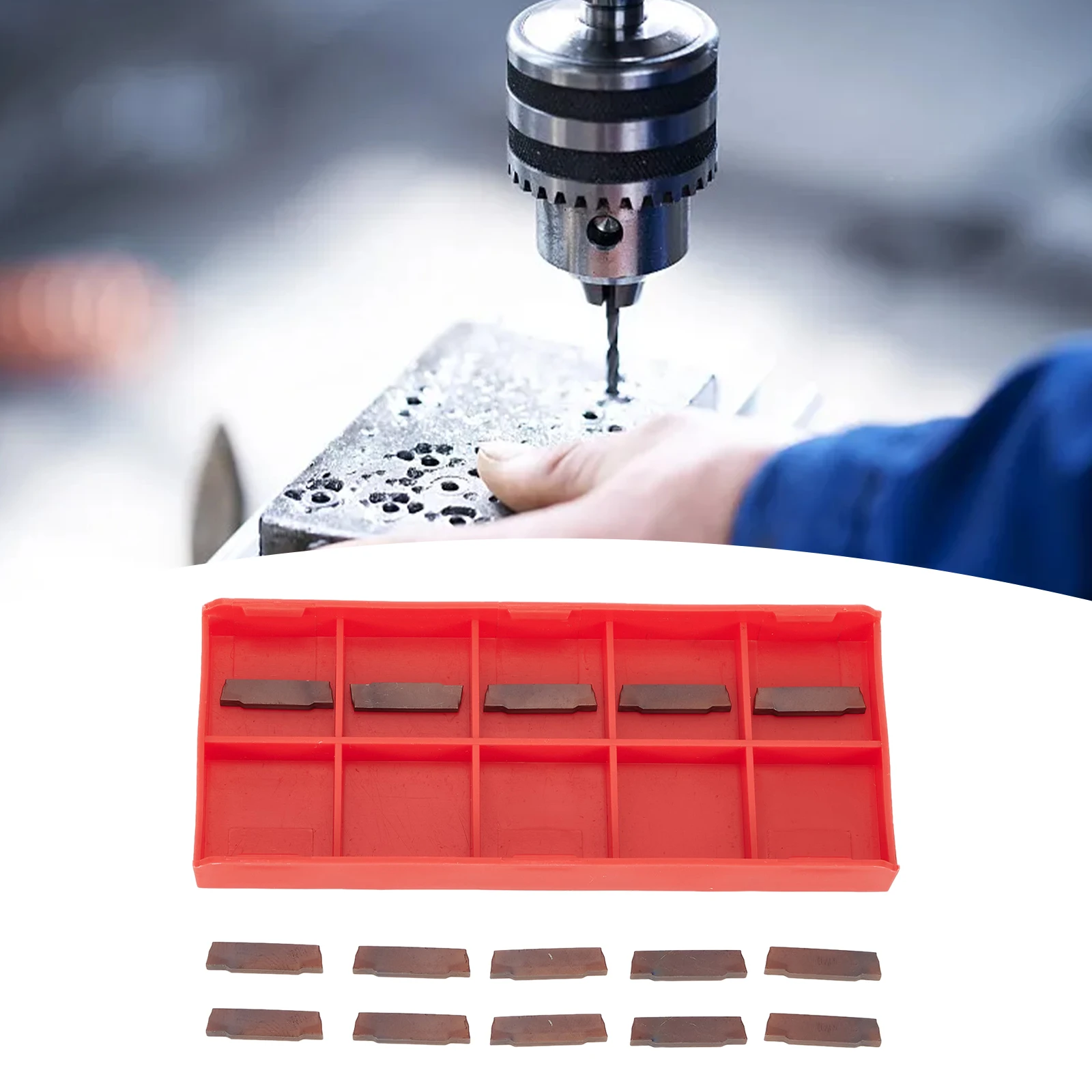 Inserts indexables MGMN200-G Insert de rainurage MGMN200-G PC9030 Insert en carbure pour finition semi-finition