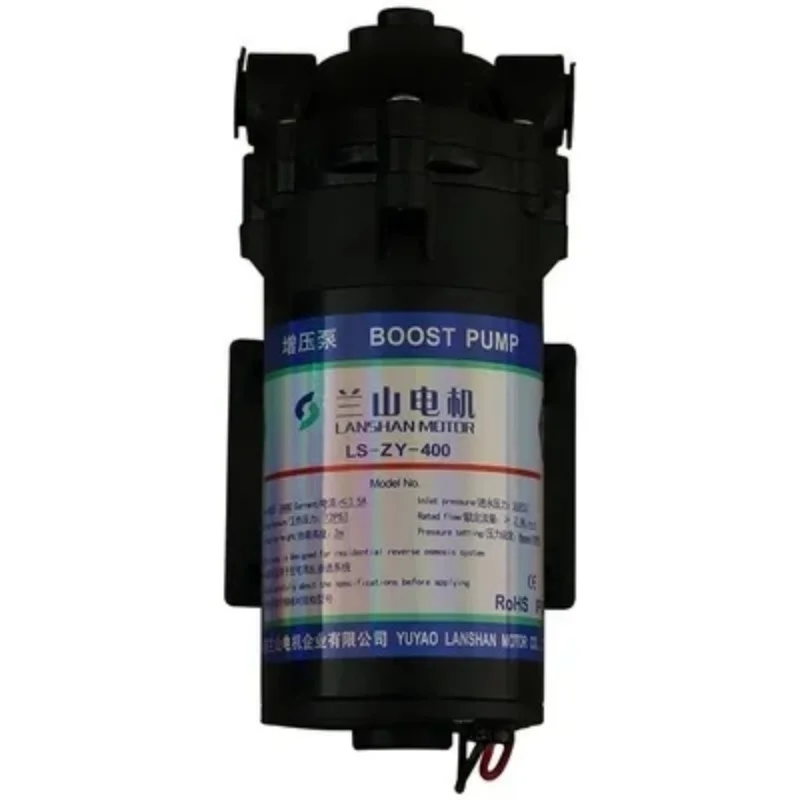 

High quality 24V 400GPD water purifier booster pump kitchen reverse osmosis water purifier parts