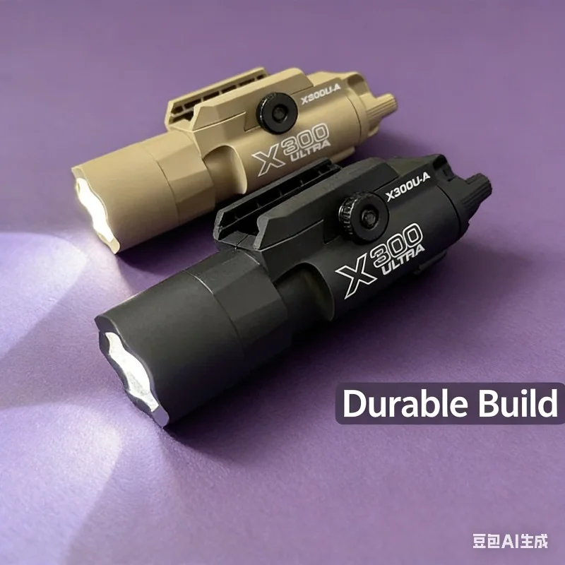TINSOL X300U-A ضوء تكتيكي متعدد الوظائف: يناسب السكك الحديدية مقاس 20 مم، لعبة بنادق الادسنس والصيد ومطابقات CS وألعاب الحرب #2