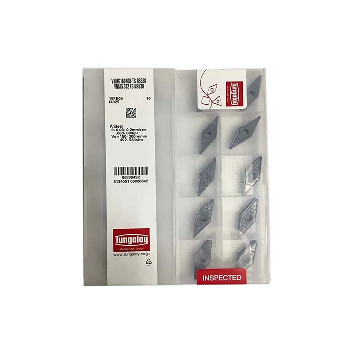 Tungaloy 100% Original VNMG VNMG16 VNMG160404 VNMG160408