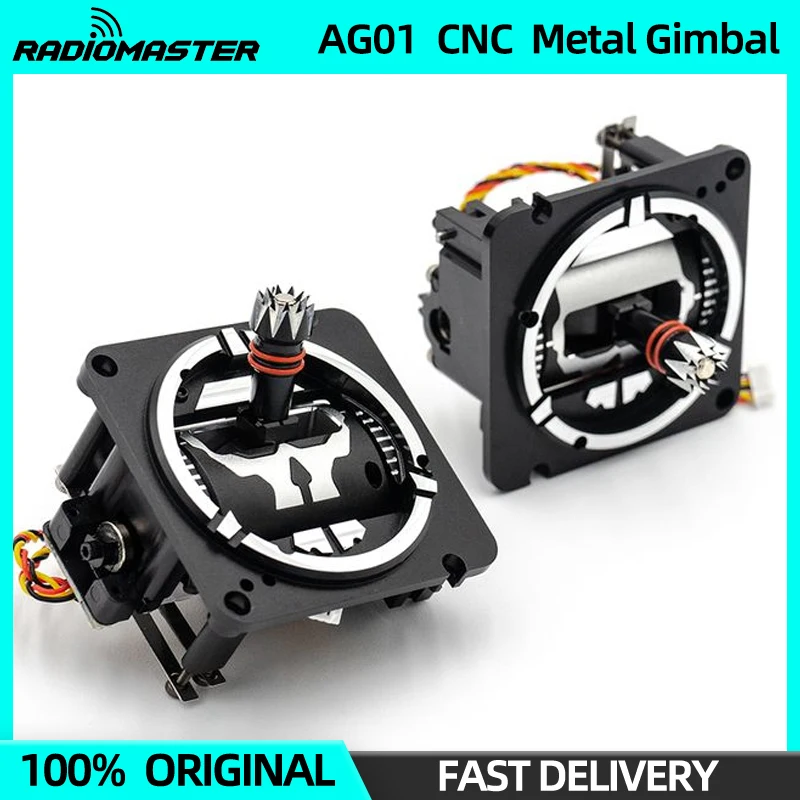 IN STOCK RadioMaster AG01 Full CNC Throttle/Centering Hall Metal Gimbal For TX16S/TX16S MKII MARK 2/Zerro Transmitter Radio