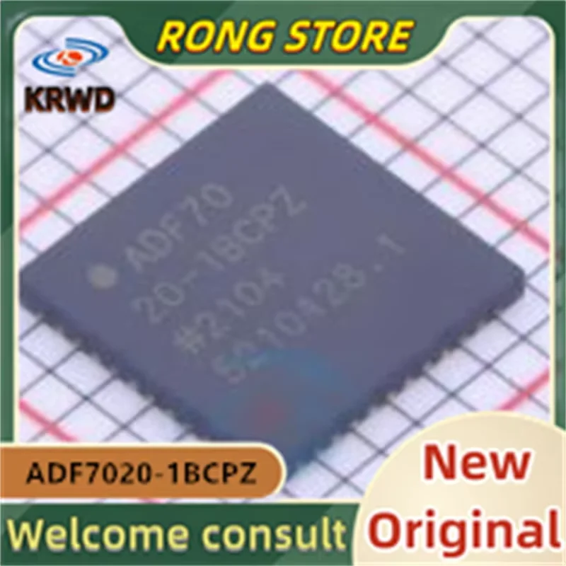 3PCS ADF7020-1BCPZ New and Original Chip IC ADF7020-1BCPZ-RL7  ADF7020 LFCSP-48 RF radio function