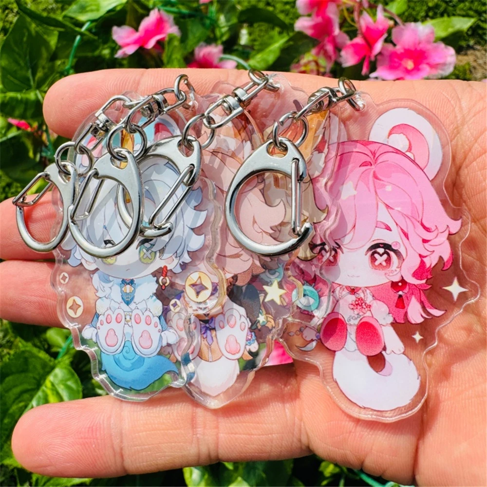 Game Identity Ⅴ Vera Nair Ithaqua Naib Subedar Cosplay Costume Acrylic Key Chain Badge Keychain Accessories Pendant Prop