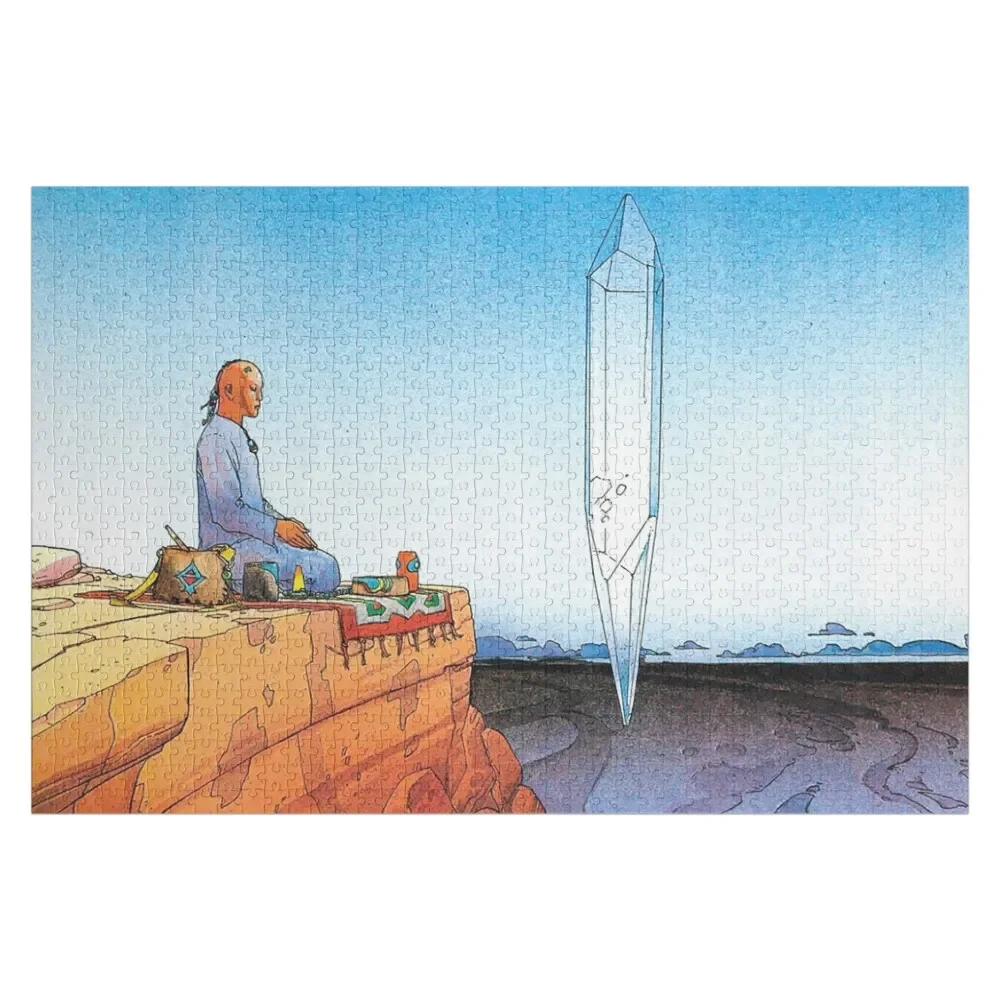 Moebius - Jean Giraud Jigsaw Puzzle Personalized Toys Game Children Custom With Photo Wooden Name Puzzle