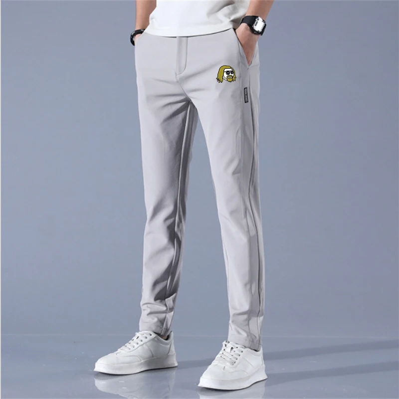 2024 Golf wear Spring and Autumn men\'s golf pants High quality elastic fashion casual breathable sports pants Size 29-38