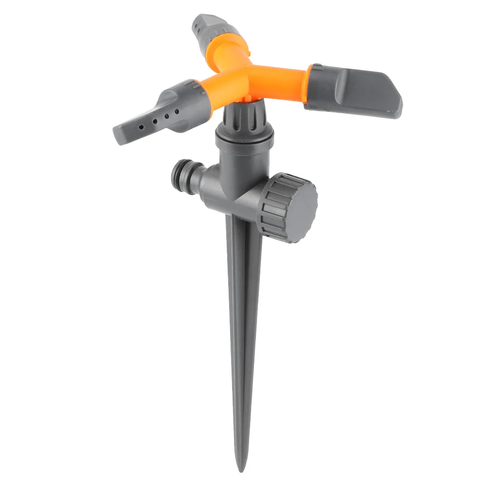 For Agricultural Irrigation Lawn Farmland Saving Time Rotating Sprinkler Plastic Material Easy Install Garden Sprinkler