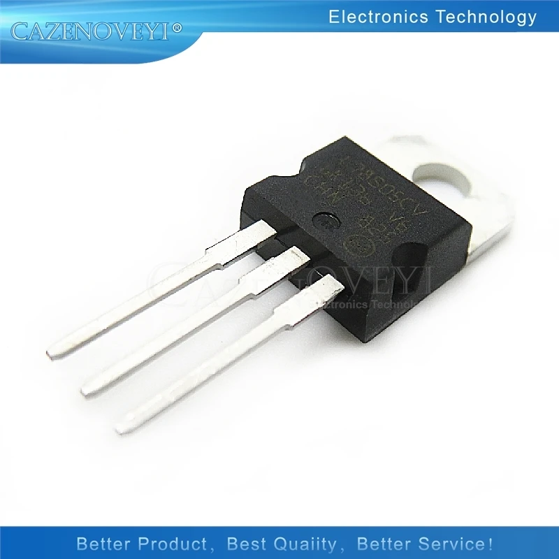 10pcs/lot L78S05CV 78S05 three-terminal voltage regulator circuit 5V 2A high current TO-220 new original In Stock