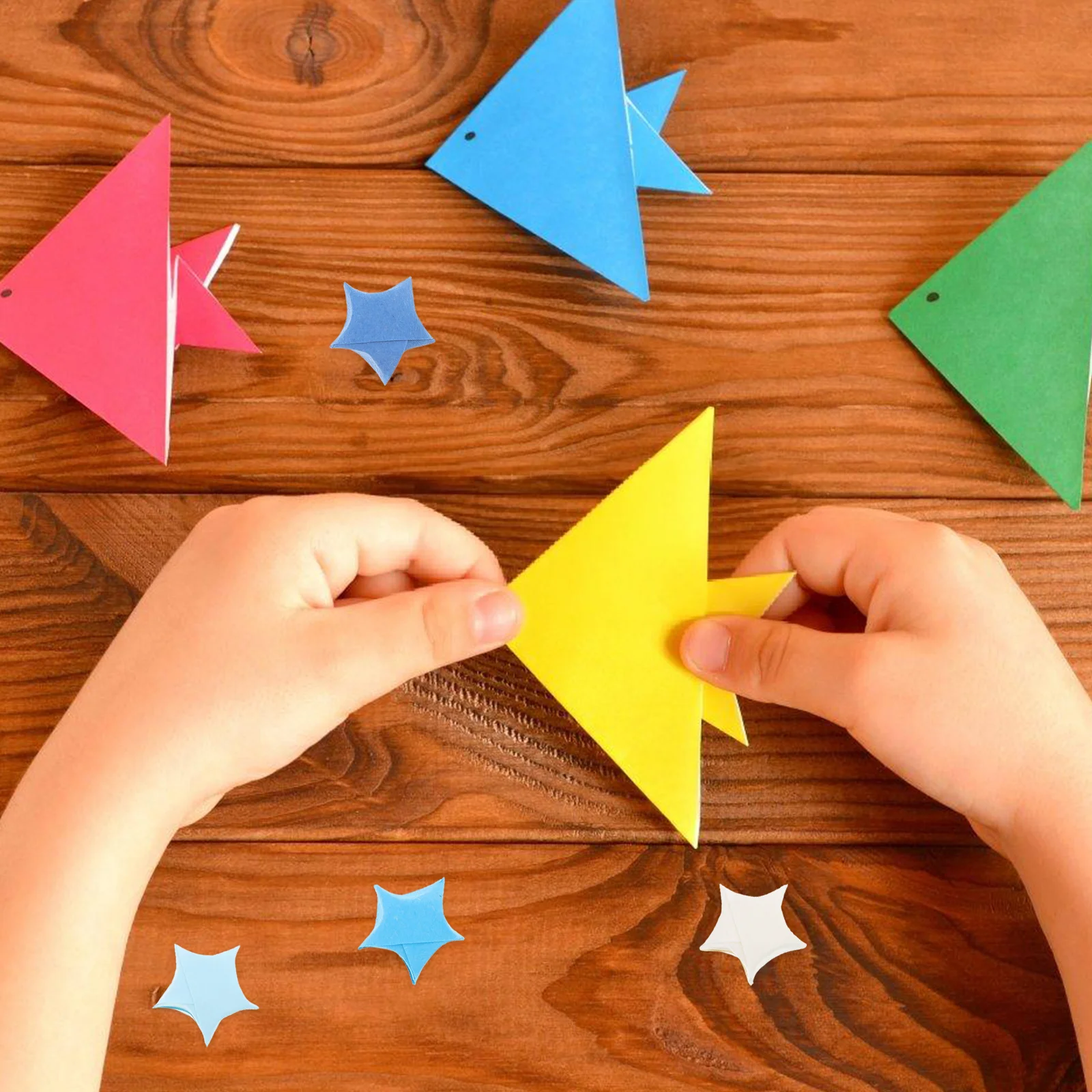 1080 قطعة شرائط الورق على شكل نجمة اوريغامي ورق زينة ملون لمشاريع الفن الحرفية للبالغين لتقوم بها بنفسك الحرف اليدوية هدية هدايا الحفلات