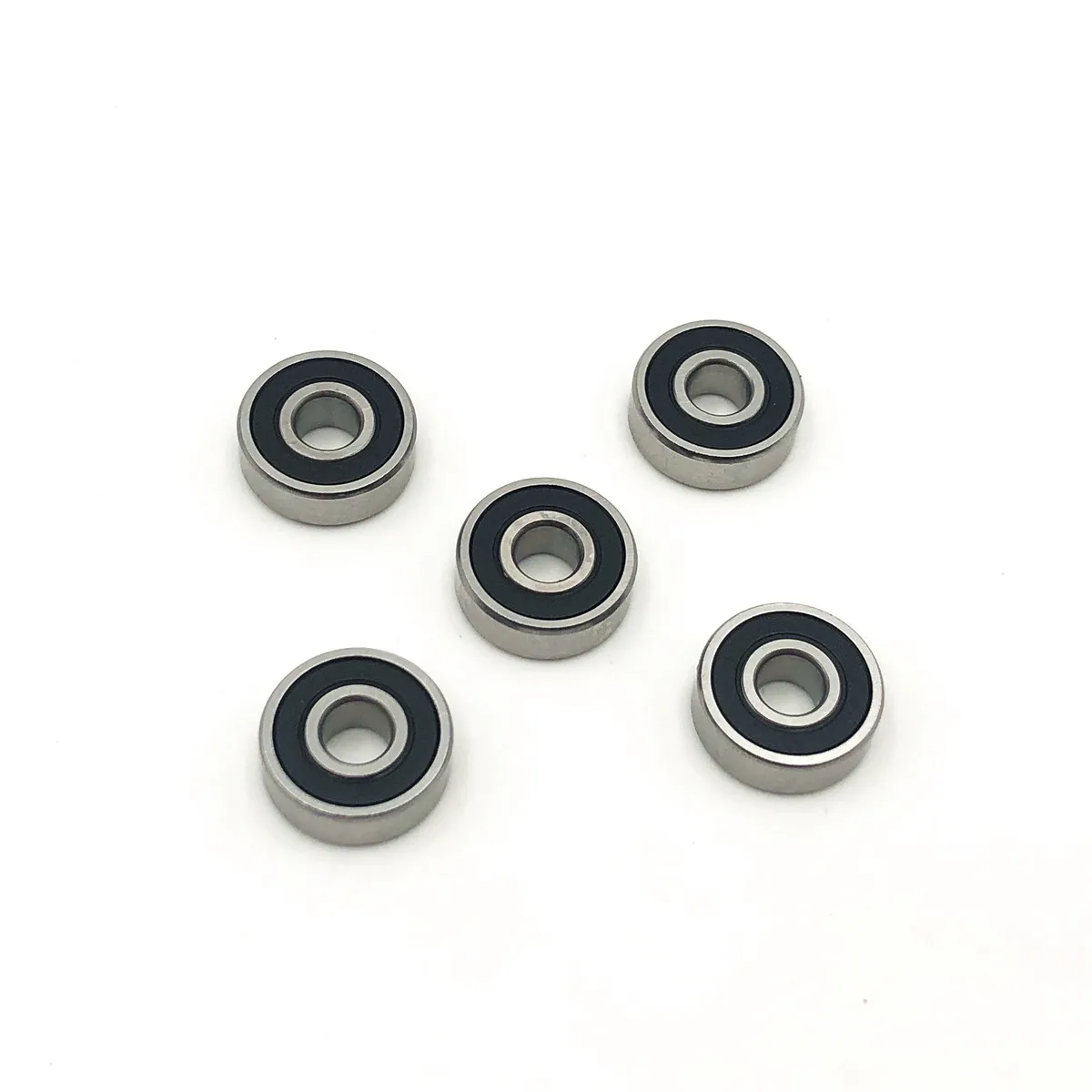 10pcs Deep Groove Ball Bearing 606-2RS 606RS 606 RS 2RS Rubber Sealed 6x17x6 mm Miniature Bearings