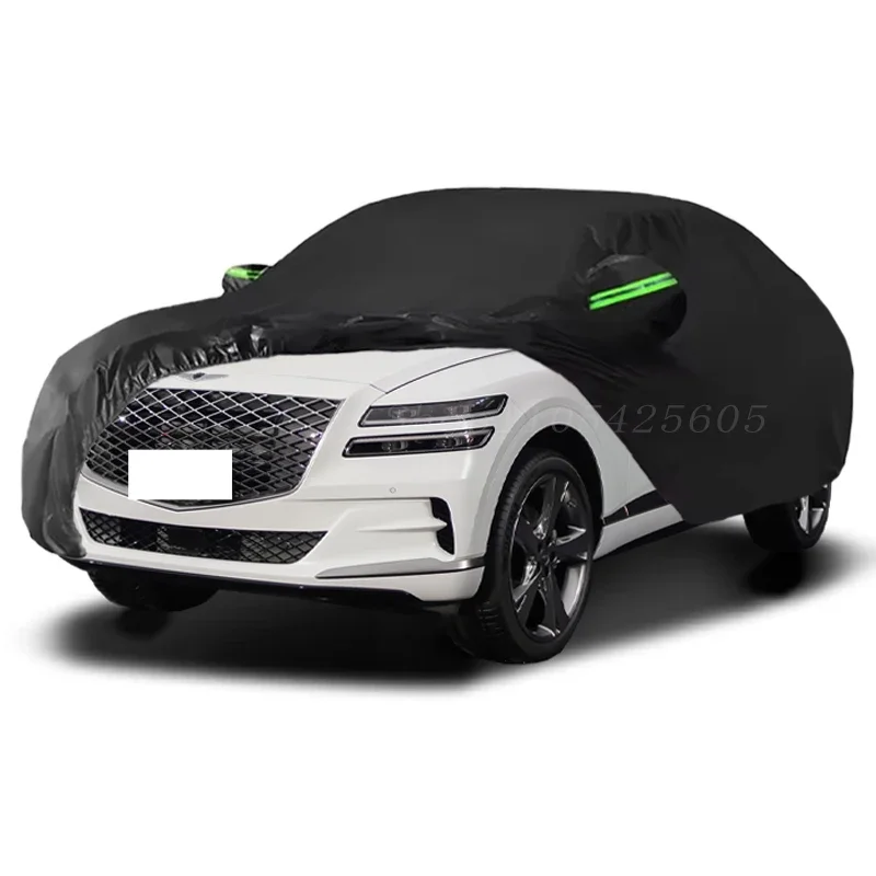 

For Genesis GV80 Outdoor Protection Full Car Covers Snow Cover Sunshade Waterproof Dustproof Exterior Car Accessories