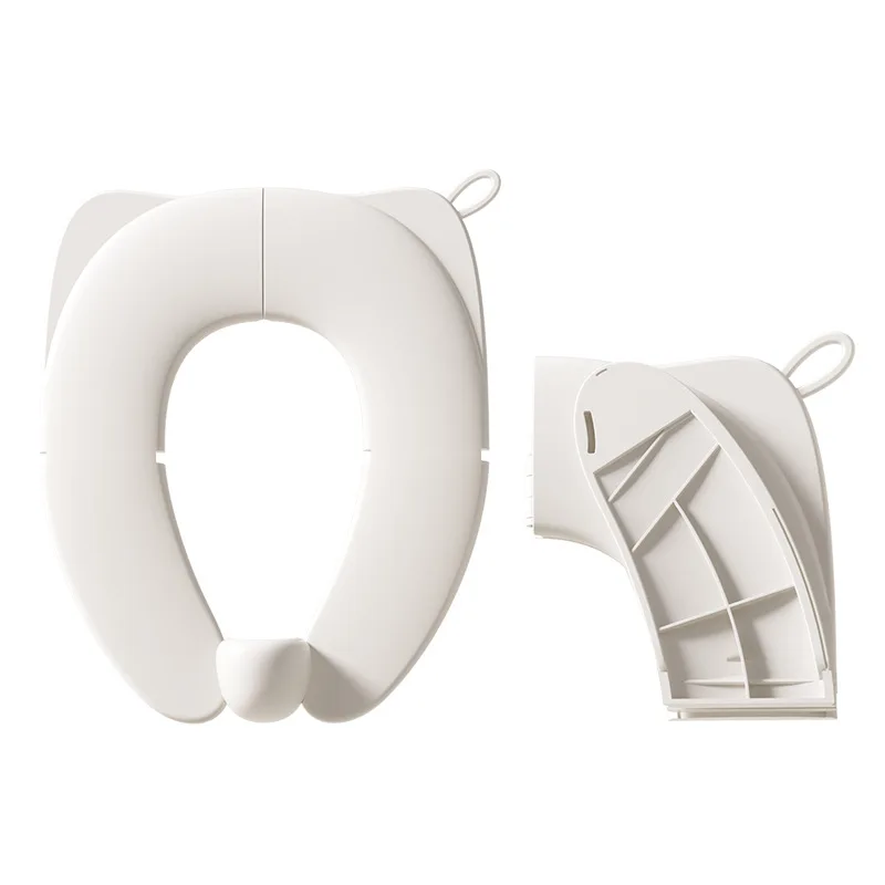 

Kids Foldable Toilet Seat - Portable Anti-Splash Potty Pad, Collapsible Baby Toilet Cushion, Toddler Potty Training Seat Ring