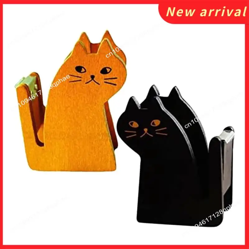 N89R 2Pcs Cats Tape Holder Packing Tape Roller Tape Packaging Tape Dispenser False Eyelash Tape Dispenser Fun Tape Dispenser Dur
