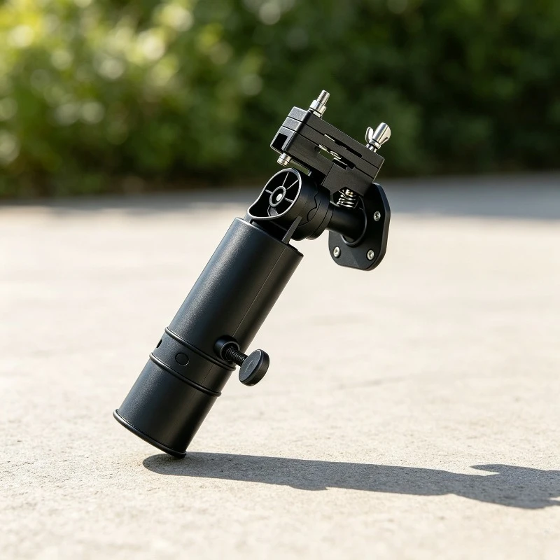 Outdoor Golf Trolley Umbrella Mount Bracket Firm Clamping Golf Cart Umbrella Container Portable Practical Golf Course Equipment