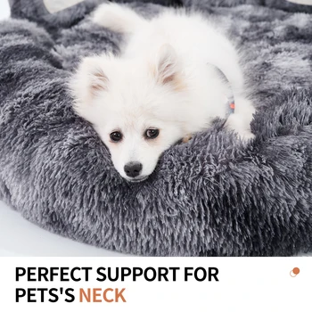 Cozy Comfy Pet Dog Bed Paw Shape Warm Dog Bed Cushion for Your Furry Friend Fluffy Dog Bed Cat Mat Deep Sleeping Warm Thickened 3