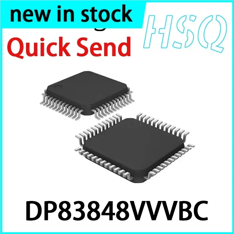 5PCS New Original DP83848VVVBC DP83848VV Patch QFP48 Ethernet Control Chip IC