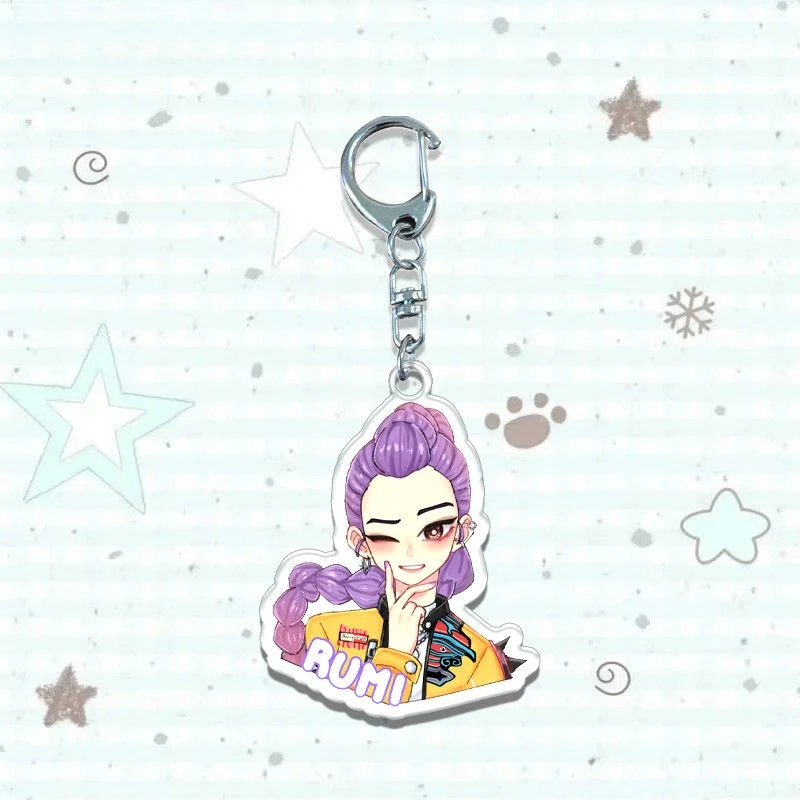 Kpop アニメ悪魔ハンターコスプレアクセサリーキーホルダールミゾーイジヌミラキーホルダーバッグチャーム装飾男の子女の子の誕生日プレゼント