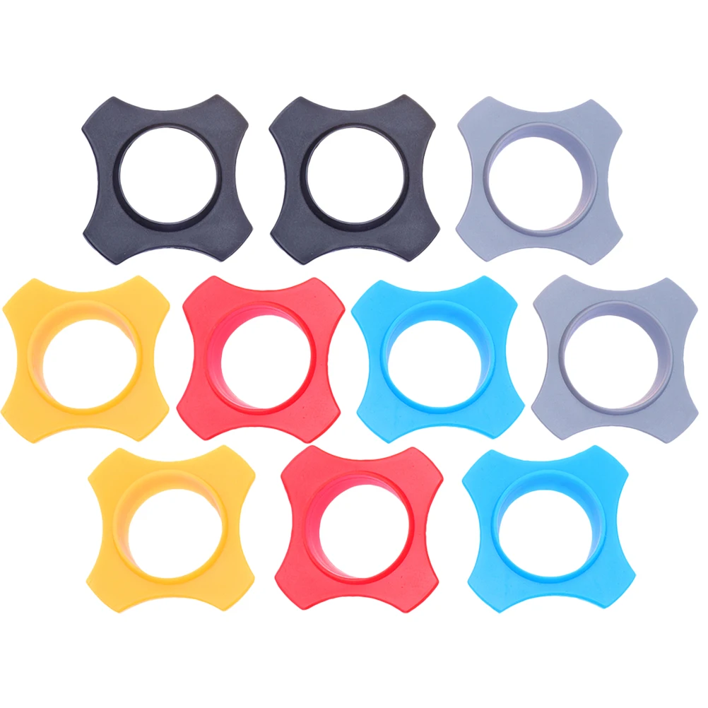 

10 Pcs Microphone Anti Drop Ring Shockproof Durable Easy Clean Various Colors Accessories Rubber Protection Fall Prevention Mic