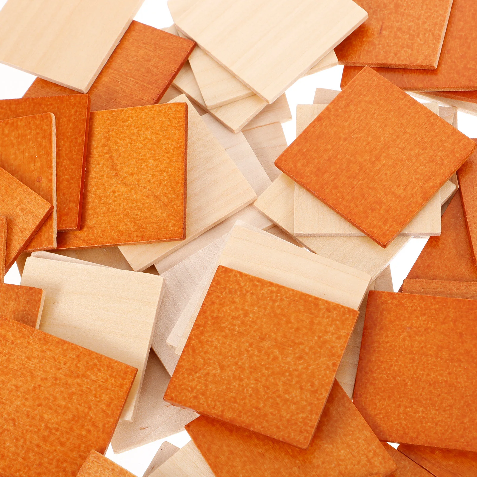 

48Pcs Wooden Dollhouse Floorboard Boards Miniature Double-Sided Flooring Materials Mini House Furniture Accessories