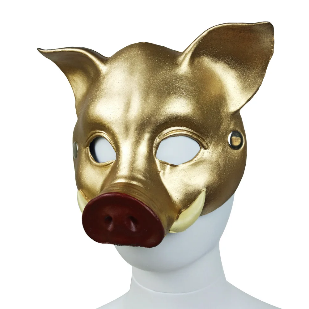 Funny Children Carnival Birthday Masquerade Party 3D Foam Wild Boar Mask Party Props