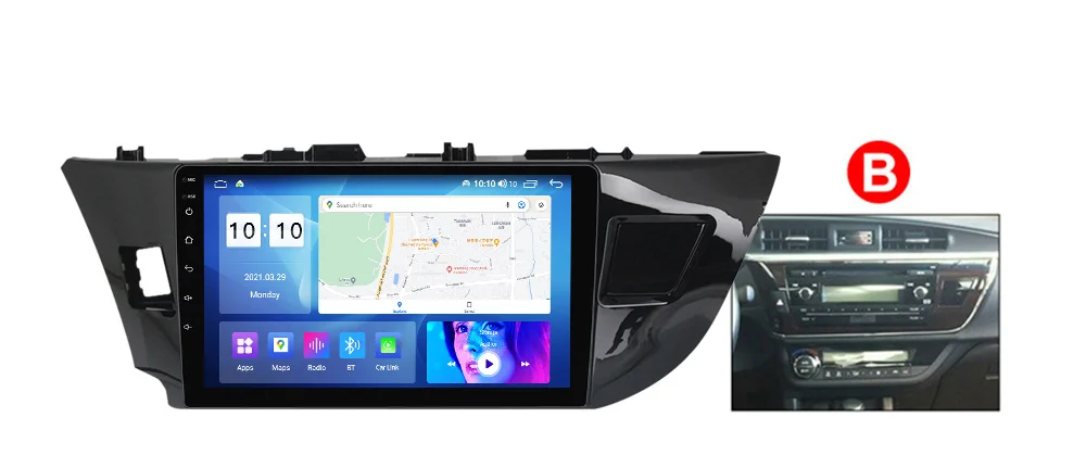 

#Android 12 8core 8+128GB IPS DSP Car Multimedia For Toyota Corolla 2012- 2016 car player GPS BT car-play stereo system